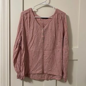 Abercrombie Long Sleeve Floral Shirt